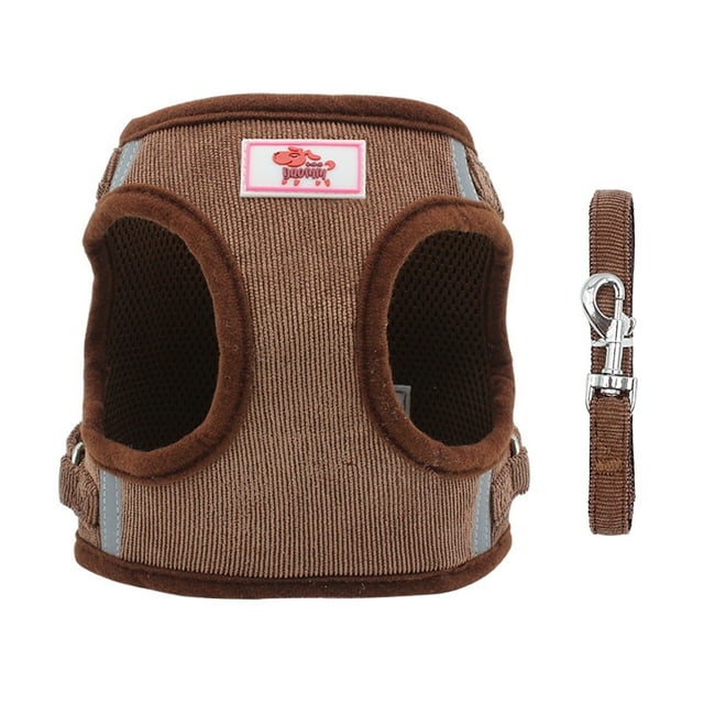 Harnais pour Animaux en Tissu Maillé pour Chiots Chats