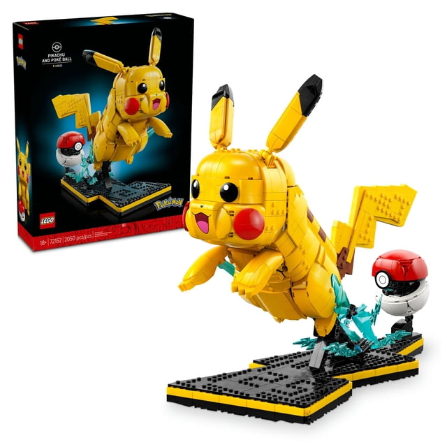 Set LEGO Pokémon Pikachu y Pokébola 72152