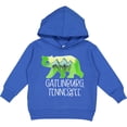 thumbnail image 2 of Inktastic Gatlinburg, Tennessee Mountains and Bear Shape Toddler Hoodie, 2 of 4