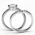 thumbnail image 3 of 2-Piece Women's Wedding Ring Set with CZ - Size 5 (Pack of 3), 3 of 5