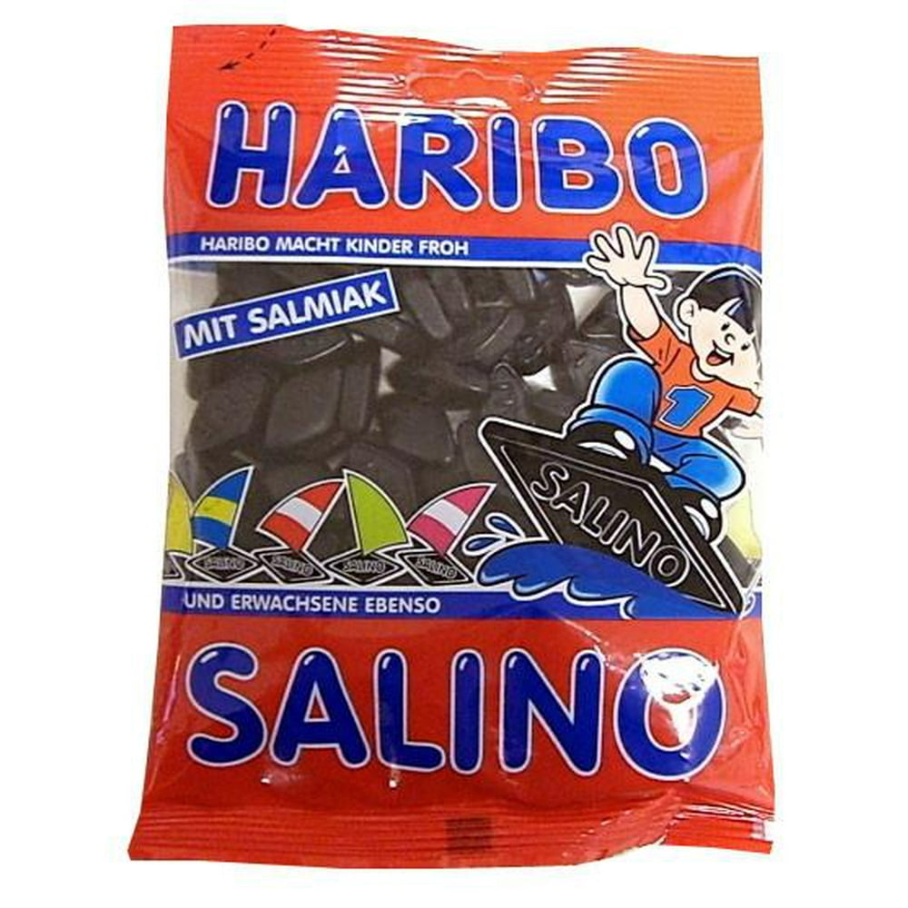 Haribo Salino, Mit Salmiak, Licorice, 200g