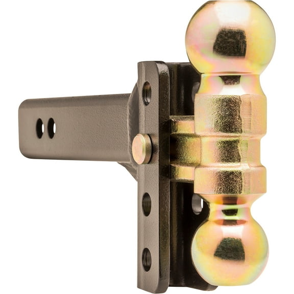 OneMount Slim Adjustable Dual Ball Mount, 10,000-Lb. Tow Weight, Model# 10003