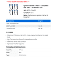 thumbnail image 2 of Ignition Coil Set 8 Piece - Compatible with 2003 - 2014 Ford E-250 2004 2005 2006 2007 2008 2009 2010 2011 2012 2013, 2 of 2