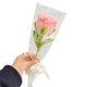 thumbnail image 1 of Rosa artificial de limpiapipas terminada, hecha a mano, preservada, tallo de flor falsa, palo de peluche, decoración floral, aniversario de boda, día de la madre, regalo de cumpleaños, 1 of 8