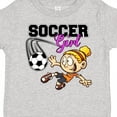 thumbnail image 4 of Inktastic Soccer Girl Girls Toddler T-Shirt, 4 of 5