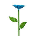 thumbnail image 2 of Handmade Metal Flower Garden Stake with Bee & Bird Bath – Decorative Outdoor Yard Art, Pollinator Watering Station, All Weather Garden Decor, 2 of 6