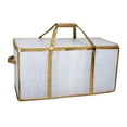 thumbnail image 1 of Simplify 9031-GOLD Ornament Storage Organizer, Gold - 128 Count, 1 of 2