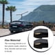 thumbnail image 3 of sweethay Repelente de animales automotriz de 2 piezas, reemplazo autoadhesivo portátil, accesorios de alertas de silbato de advertencia de Automoción decorativa y accesorios Negro, 3 of 6