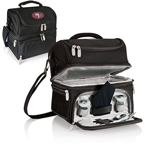 San Francisco 49ers - Sac-Repas Pranzo par Picnic Time (Noir)