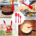 thumbnail image 4 of Khall Silicone Spatula Set Cream Butter Scraper Non-stick Kitchen Cooking Baking Utensils,Silicone Scraper, 4 of 8