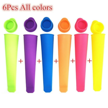 

Yannee Silicone Push Up Frozen Stick Ice Cream Yogurt Jelly Frozen Mould Tool 6 Pcs
