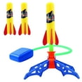 thumbnail image 2 of Stomp Rocket Launcher under $5! CQCYDKidsStomp Rocket LauncherToys, Outdoor Flying Rocket with Light Up Foam Rockets, STEM Outdoor PlayToys forBoysGirls, Park, Beach, Garden, 2 of 9