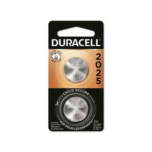 Lithium Coin Battery 2025, 2/Pack
