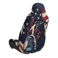 thumbnail image 2 of Naloa Patriotic Bulldog Art Car Seat Covers Universal Front Seat Coves for Car Accessories ,Padded Car Covers for Automotive, SUV, Truck, and Van, 2 of 5