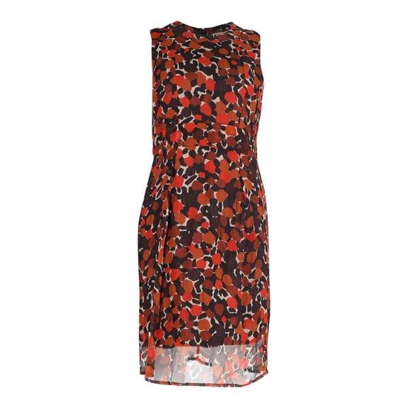 Pre-Owned Burberry Printed Dress in Multicolor Viscose