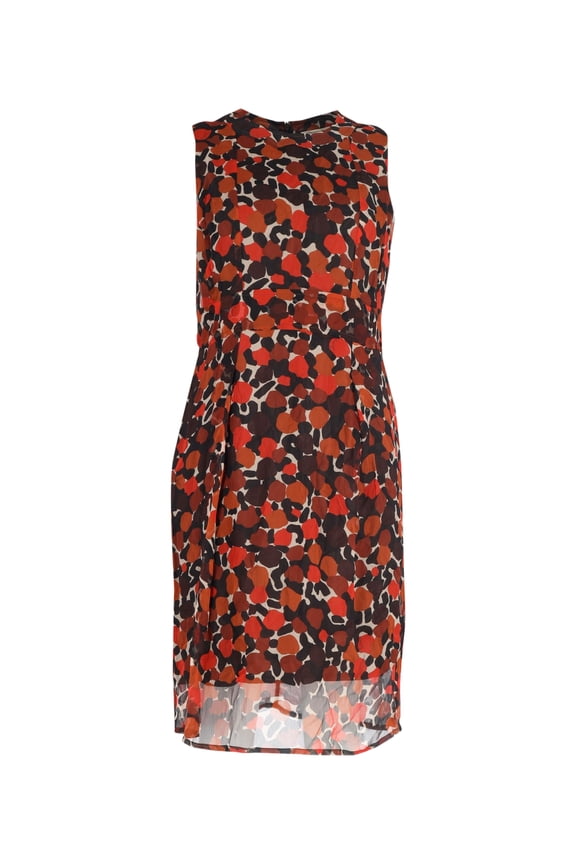 Pre-Owned Burberry Printed Dress in Multicolor Viscose