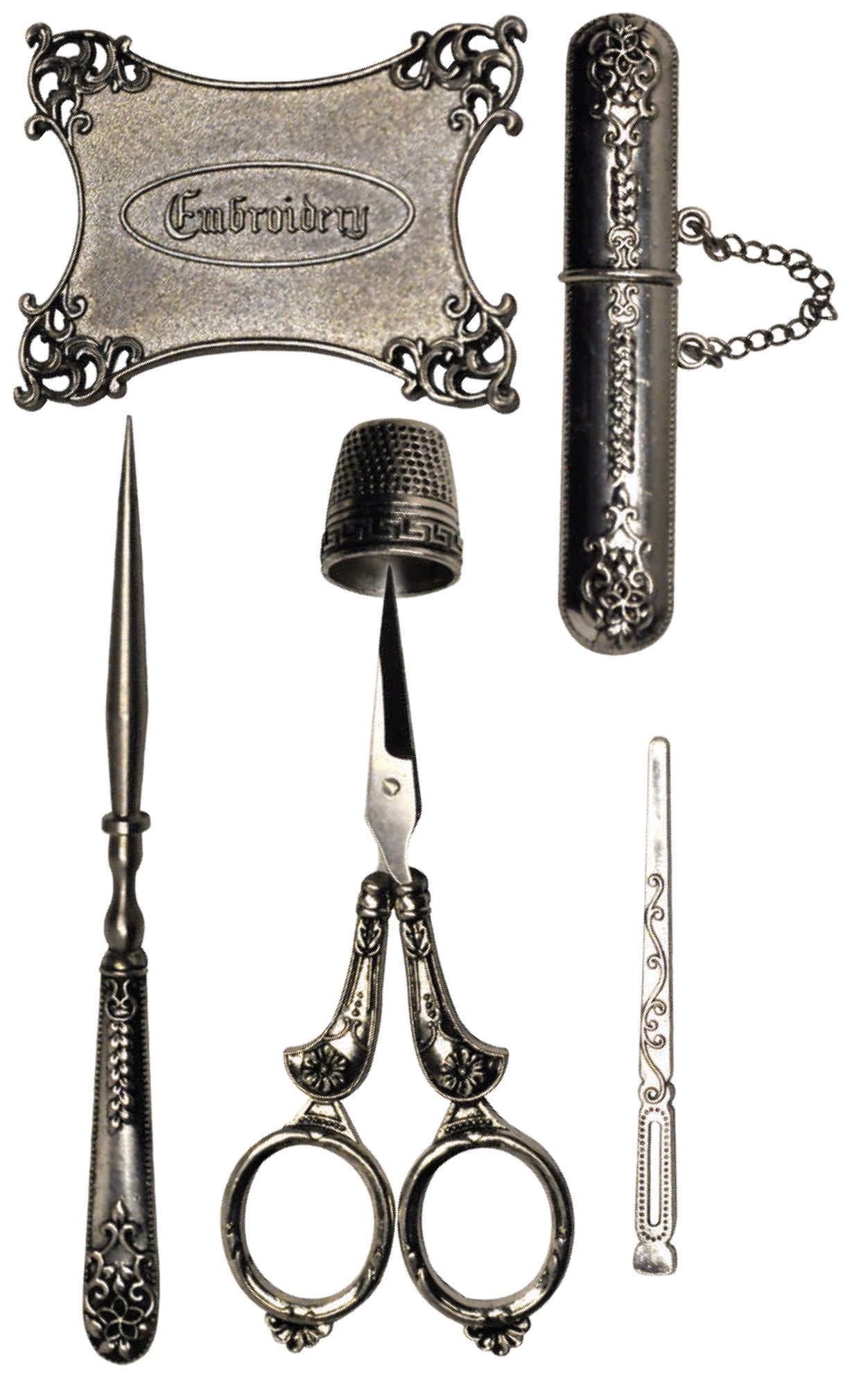 Sullivans Heirloom Embroidery Accessories Box-6pcs