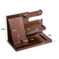 thumbnail image 4 of Phone Docking Station Wood Nightstand Organizer for Cell Phone Watch Wallet Gift for Men, 4 of 4