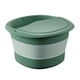 thumbnail image 1 of 1pc Pie de baño portátil Bañera de baño Pie plegable Spa Spak Basin Foot Water Basin Green, 1 of 5