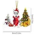 thumbnail image 3 of VerPetridure Christmas Decoration Small Tag (8) Decoration Welcome Sign Decoration Wall Hanging Family Garden Small Hanging Tag, 3 of 3