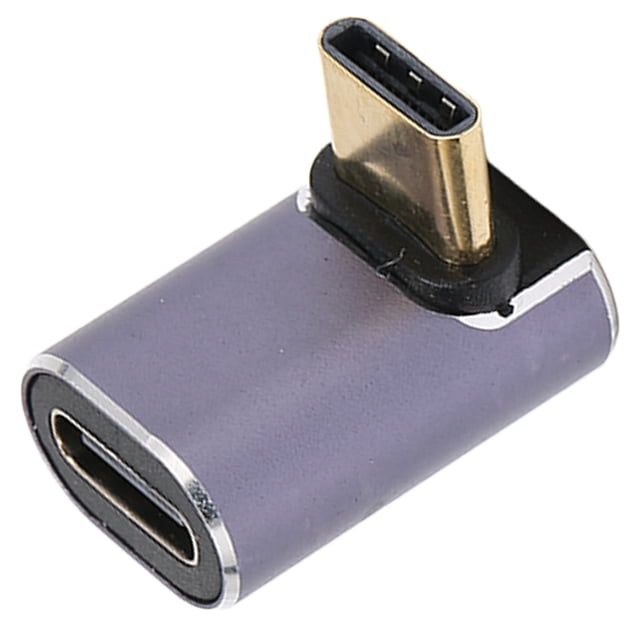 Adaptador de ángulo recto tipo C hembra a macho NikouMX