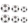 thumbnail image 1 of GAXIRE 6 linternas creativas con forma de balón de fútbol, linternas decorativas colgantes para festivales., 1 of 4