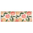 thumbnail image 6 of Yayeee Kitchen Valance Rod Pocket 54" x 18" Living Room Window Curtain, Watercolor Grapefruit, 6 of 6