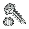 thumbnail image 1 of 6-20X1/2 Unslotted Hex washer Serrated Self Drilling Screw Full Thread 18 8 Stainless Steel (Pack Qty 2,000) BC-0608KWS188, 1 of 1
