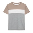 thumbnail image 4 of Shachafan Boys Color Short Sleeve Tee Casual Crew Neck Blend Graphic T Shirt For Kids Youth Children Comfortable Playwear Baby Girls Long Sleeve, 4 of 4