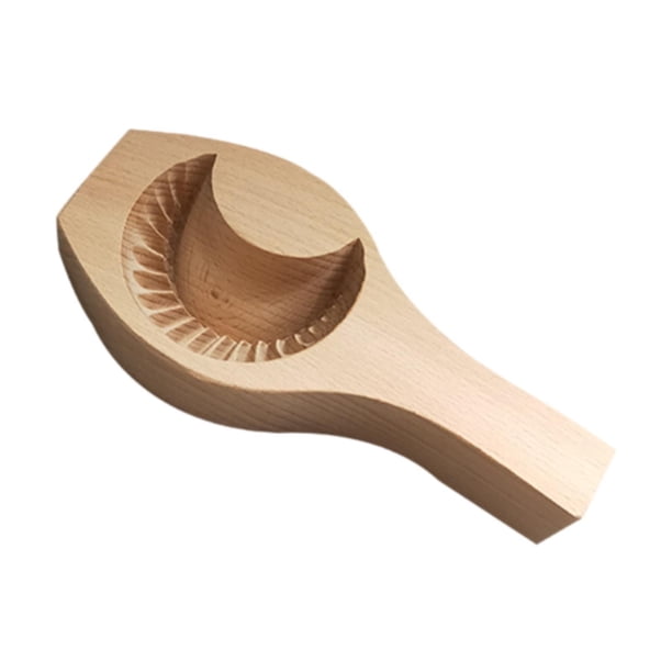 Molde de galletas Mamoul, de madera, para galletas, pasteles, prensa manual, herramienta para repostería de cocina, bricolaje Luna pequeña