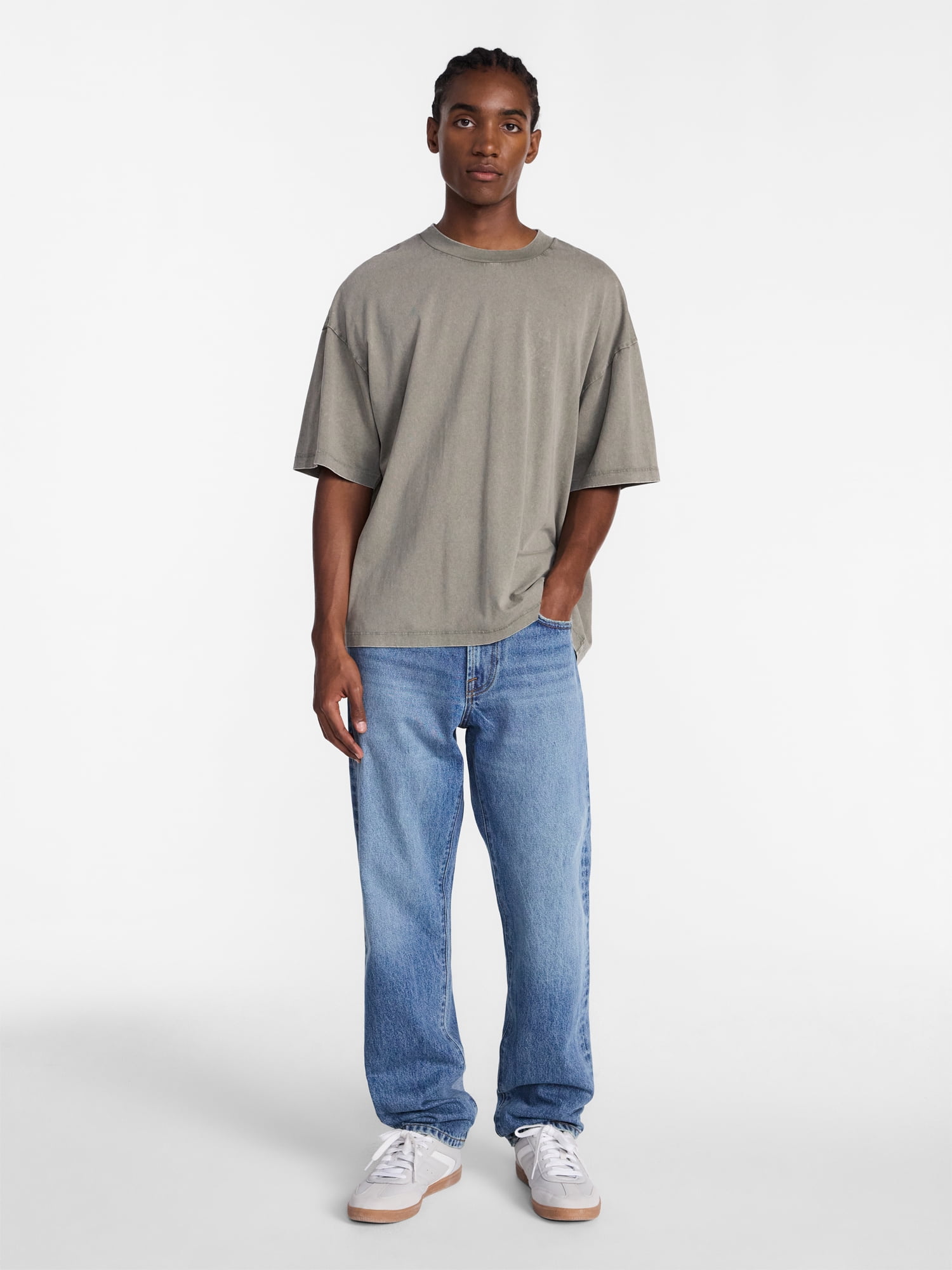 No Boundaries Vintage Straight Fit Jeans, Men's 28x30-40x32