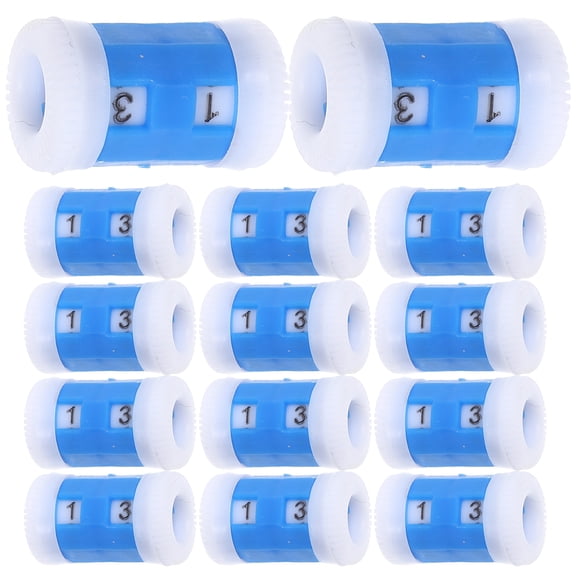 FRCOLOR 20Pcs Beginner Crochet Counter for Knitting and Sewing by Craft Enthusiasts