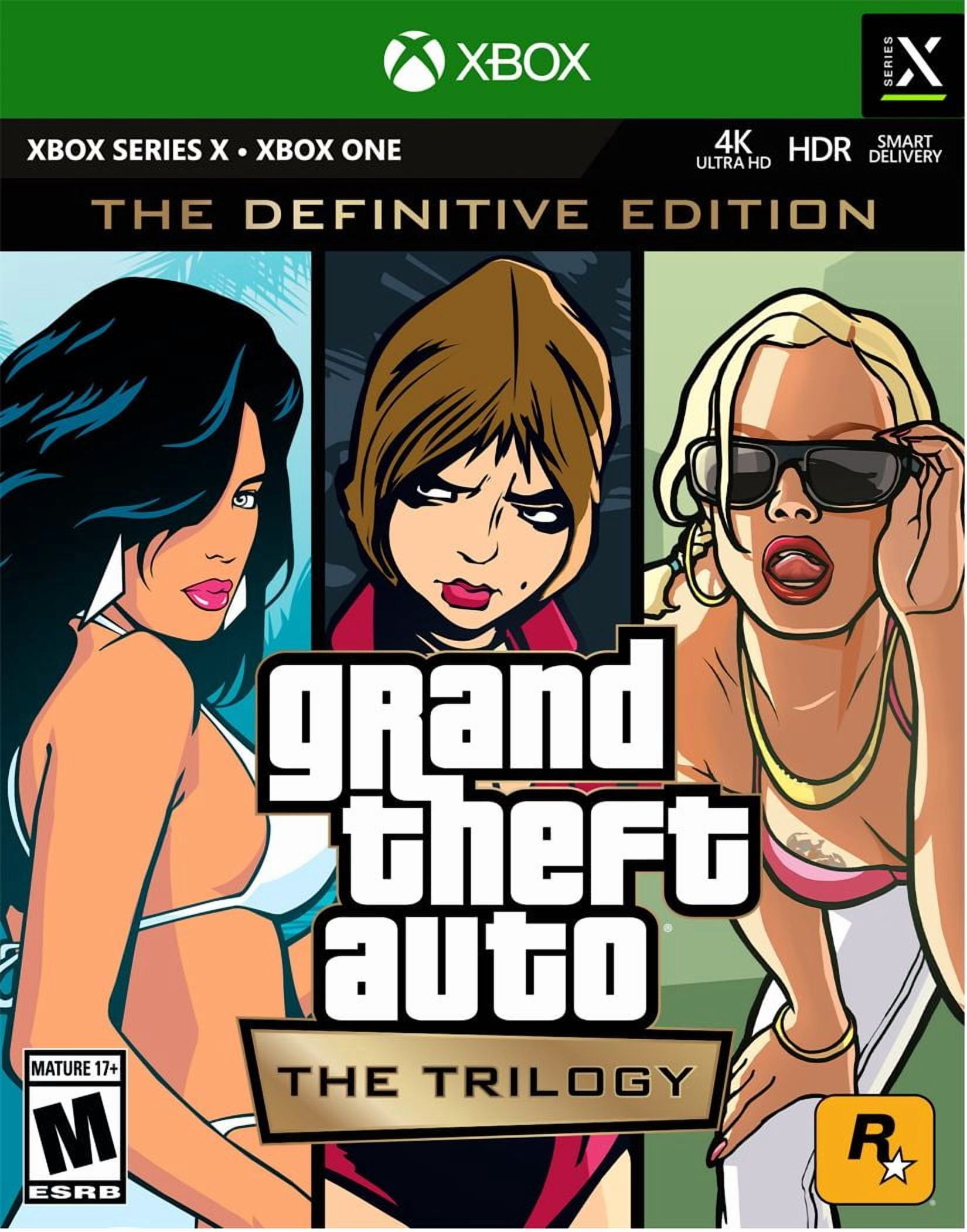 Rockstar Games, Video Game Collection, GTAV Trilogy, Xbox Series X