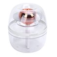 thumbnail image 1 of Mini humidificateur à double buse avec lumière nocturne portable petit humidificateur silencieux Humidificateur de bureau USB transparent pour la chambre de voyage à la maison, 1 of 1