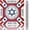 Red and White, variant on Mahjong Mat for Table, American Mahjong Mat with Printed Rules, 31.5 x 31.5Inch, Anti-Slip, Noise-Reducing Table Cover for Mahjong, Dominoes, Board Games, Poker, and Card Games (Red and White)