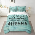 thumbnail image 2 of YST Adventure Life 7-Piece Comforter Set, Camping Decor Bed in a Bag, Queen Size, 2 of 5