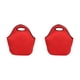 thumbnail image 1 of Greeniant Bolsa de almuerzo con asa acolchada: manténgase cómodo y elegante Bolsa de almuerzo para todo el día para mujeres Bolsa de almuerzo rojo 2piezas, 1 of 6