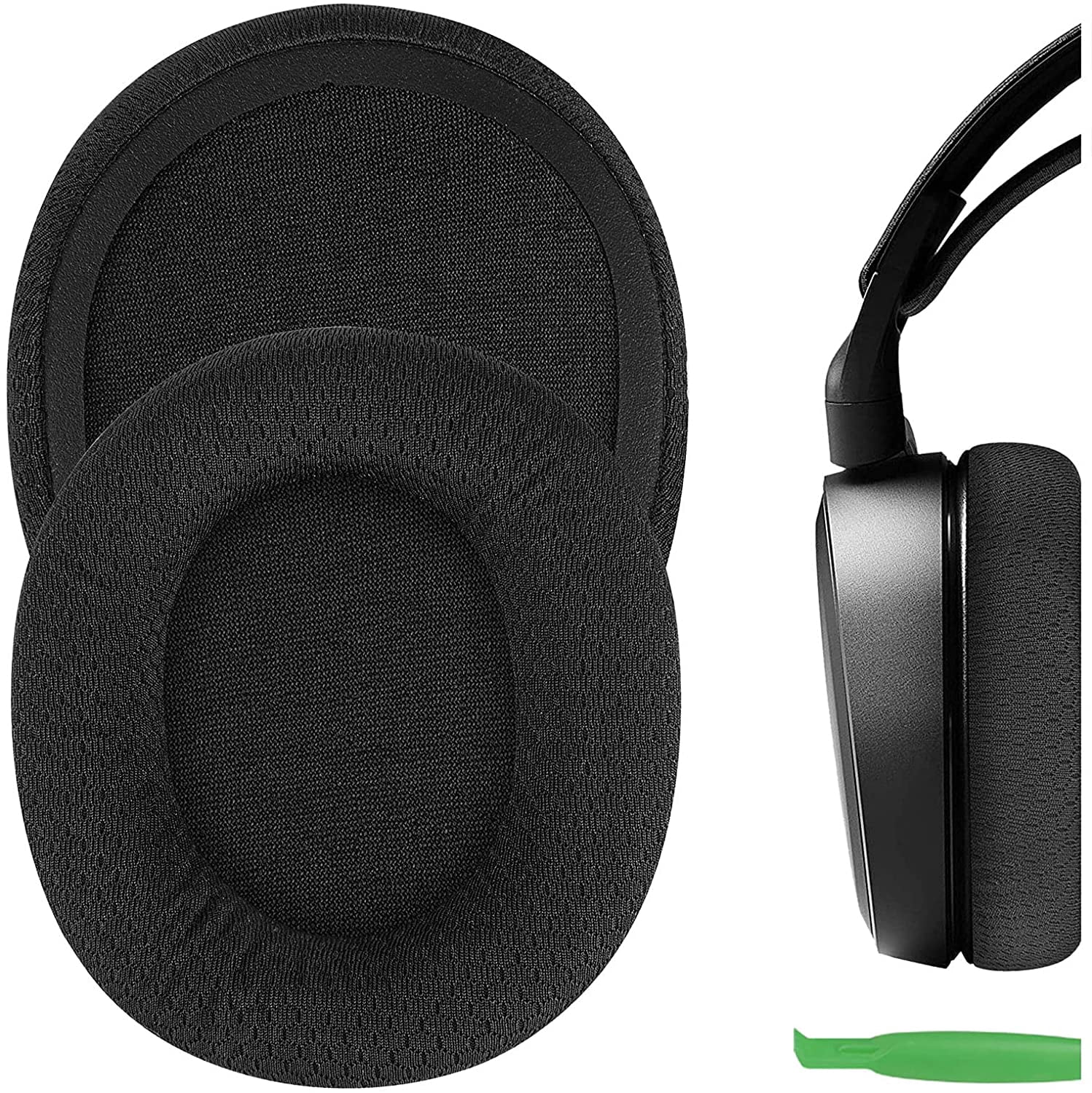 QuickFit Mesh Fabric Replacement Ear Pads for SteelSeries Arctis 3 Arctis 5  Arctis 7 Arctis 9X Arctis PRO Headphones Earpads, Headset Ear Cushion  Repair Parts (Black) | Walmart Canada