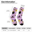 thumbnail image 2 of Disketp Cute Halloween Unisex Crew Socks Lightweight Breathable Ventilation Ankle Socks, Mid-calf socks for Daily, 2 of 6