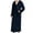 Navy, variant on Viikei Robes for Men,Viikei Mens Robes,Warm Soft Plush Mens Robe with Hood,Plus Size Plus Thick Robe for Men with Side Pocket and Belt,Bathrobes for Men Gifts