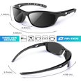 thumbnail image 3 of Gafas de sol RIVBOS Polarizadas con protección UV400 con marco TR90, 3 of 6