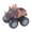 F, variant on Zzbeans Dinosaur Toy Locomotive, Realistic Dinosaur Off-Road Vehicle Model, Interactive Sliding Car for Kids, Hand-Powered Race Toy and Room Decor