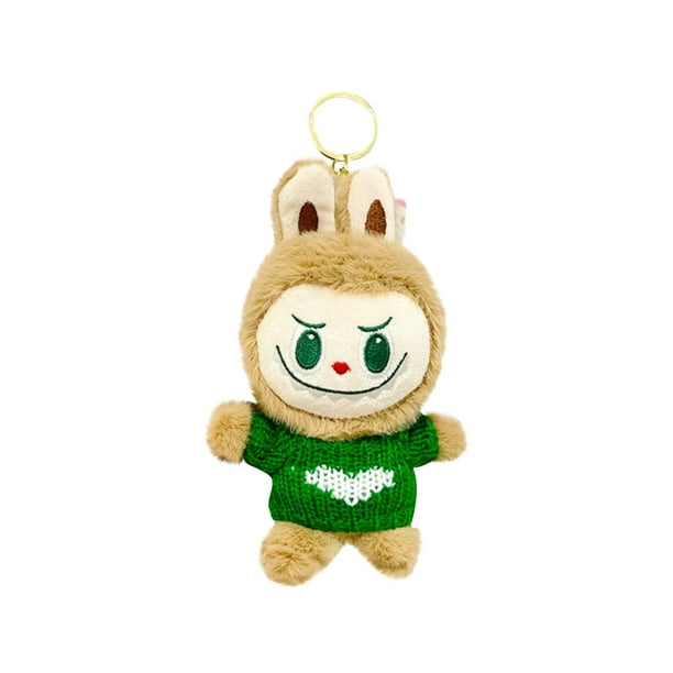 LABUBU Lindo Llavero de Monstruo Labubu, Caja de diseño Aleatorio LABUBU de 6.69 Pulgadas, Juguetes para decoración Moderna del hogar, Figuras de acción coleccionables