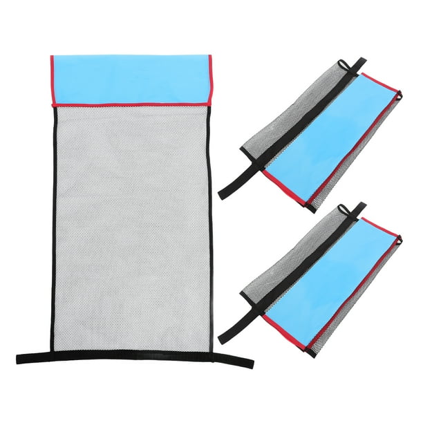 3 piezas de silla de malla flotante redes silla de natación redes para niños adultos accesorios de natación