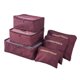 thumbnail image 1 of Juego de bolsas de almacenamiento de viaje, organizador de equipaje plegable portátil para zapatos, embalaje de ropa, organizador ordenado, Maleta de armario, 6 piezas, 1 of 4