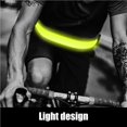 thumbnail image 4 of Correr Luz De Indicación Led Cinturón De Visibilidad Recargable Por Usb Para Correr Al Aire Libre Senderismo Ciclismo Sweethay OD005408-00, 4 of 6