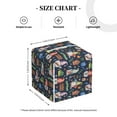 thumbnail image 4 of Yiaed Garden Gnomes Print Tissue Box Cover, PU Leather Decorative Organizer for Tabletop, Bathroom, Car, Office Creative Decorative, 4 of 7