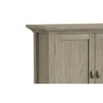 thumbnail image 6 of Redmond 32 inch Wide Solid Wood Low Storage Cabinet in Light Golden Brown, 6 of 12
