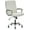 White, variant on CLATINA Mid Back Leather Office Executive Chair with Lumbar Support and Padded Armrestes Swivel Adjustable Ergonomic Design for Home Computer Desk White 4 Pack