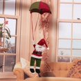 thumbnail image 4 of Ludlz 3 Pcs Santa Claus Decoration Snowman Parachutes somersaults Plush Doll Figurine Christmas Tree Hanging Ornaments Toys Xmas Gift, 4 of 8